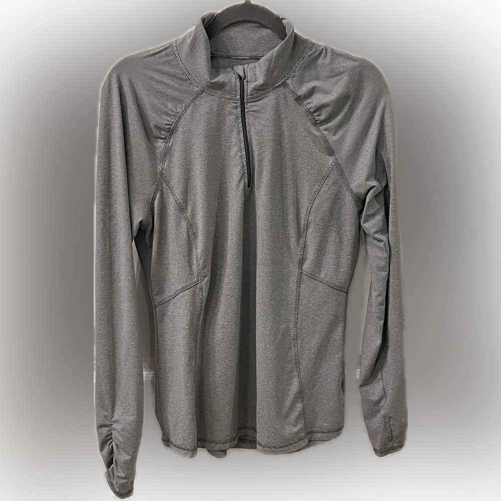 RBX Size Large Gray Long Sleeve Athletic Top